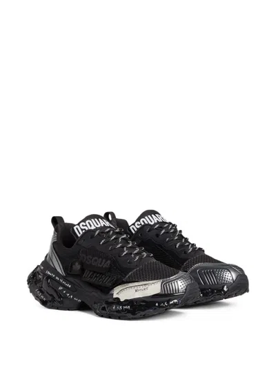 Dsquared2 Faster Sneakers In Black