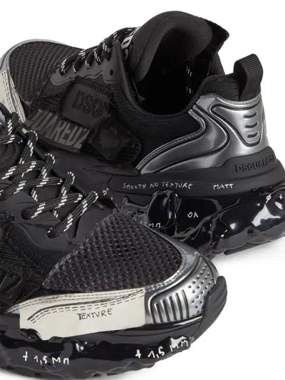 Dsquared2 Faster Sneakers In Black