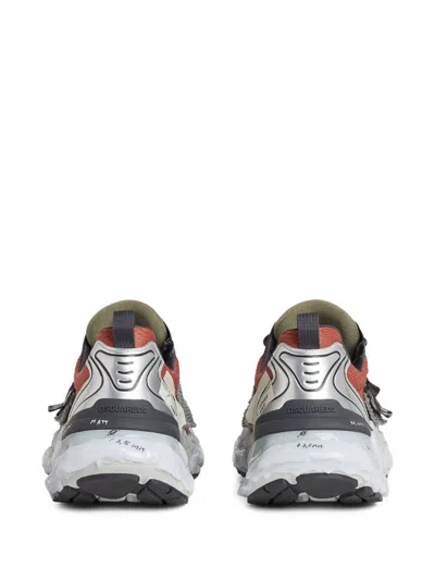 Dsquared2 Lace-up Sneakers In Multi