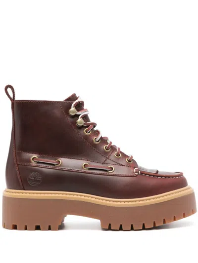 Timberland Stone Street Platform Hiking Boot In Multi
