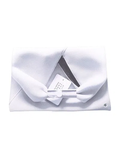 Mm6 Maison Margiela Japanese Medium Clutch In White