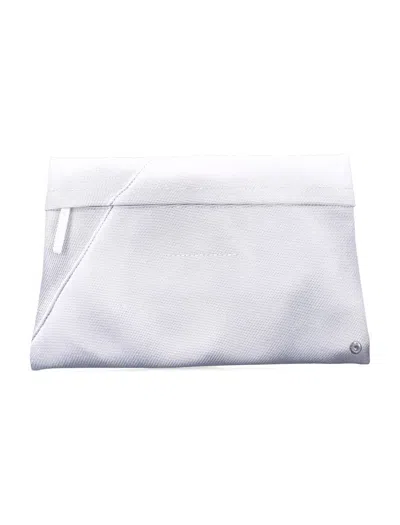 Mm6 Maison Margiela Japanese Medium Clutch In White