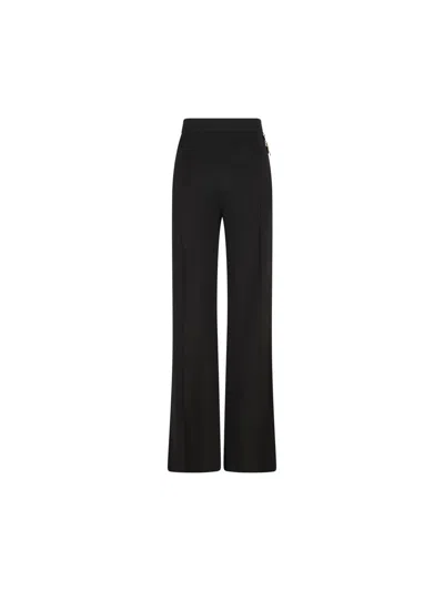 Chloé Cotton Tailored Trousers In Black