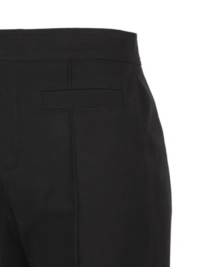 Chloé Cotton Tailored Trousers In Black