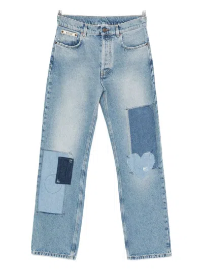 Antonelli Firenze Denim With Patch In Blue