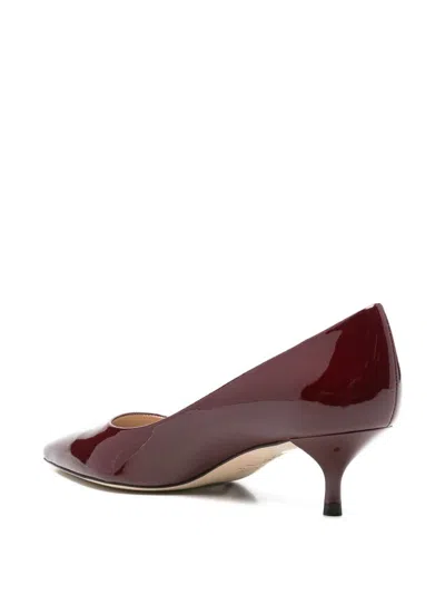 Stuart Weitzman Stuart Power 50 Pump In Red