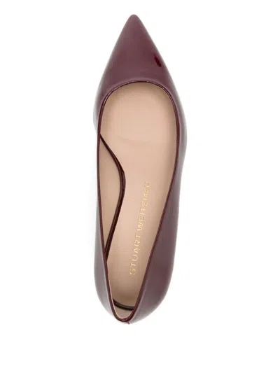 Stuart Weitzman Stuart Power 50 Pump In Red