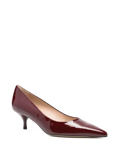 Stuart Weitzman Stuart Power 50 Pump In Red