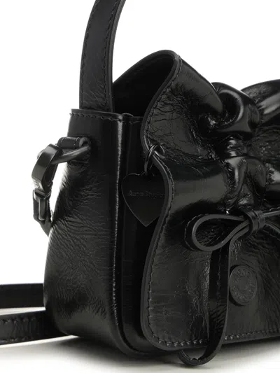 Acne Studios Crossbody Bag Crossbody Bags Black