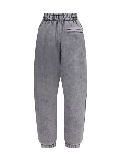Alexander Wang Women Essential Terry Classic Sweatpant Puff P In Gray