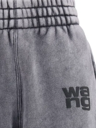 Alexander Wang Women Essential Terry Classic Sweatpant Puff P In Gray