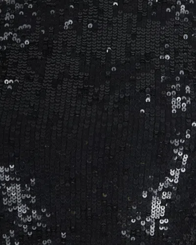 P.a.r.o.s.h Black Full Sequin Blouse In Black