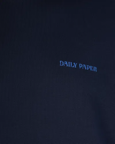 Daily Paper Felpa Candle Label Blue In Blue