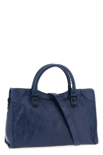 Balenciaga Le City Bag M Handbag In Blue