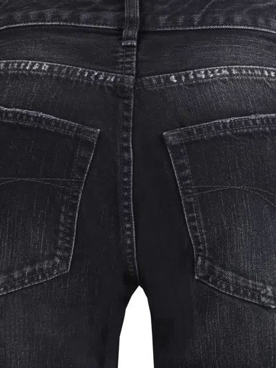 Balenciaga Wide Leg Pants In Black