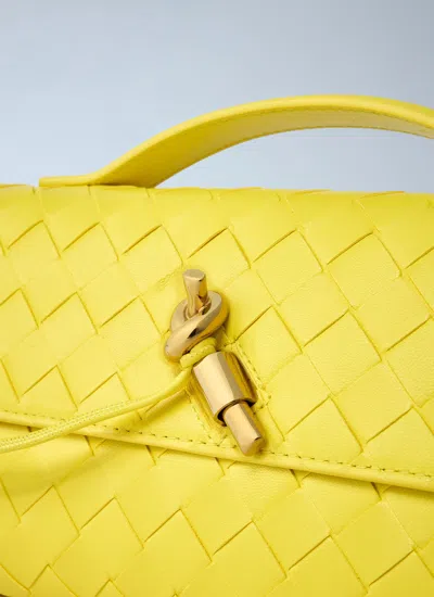 Bottega Veneta Women Long Andiamo Clutch In White