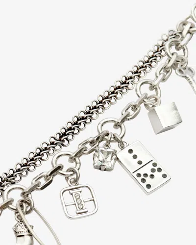 Isabel Marant Abby Bracelet In Metallic