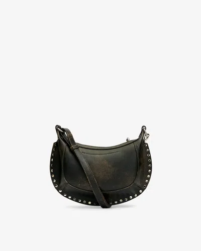 Isabel Marant Oskan Moon Shoulder Bag In Brown