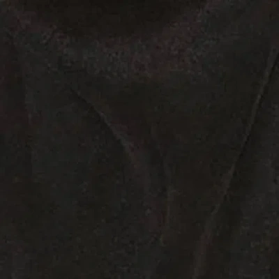 Isabel Marant Ezane Bead-embellished Silk-crepe And Open-knit Scarf In Black