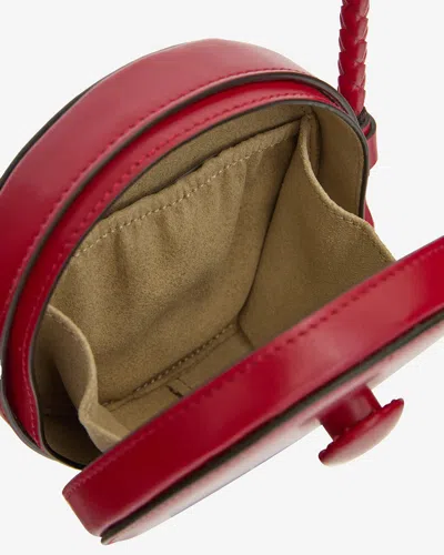 Isabel Marant Houna Shoulder Bag In Red