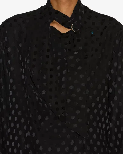 Isabel Marant Emany Top In Black
