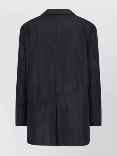 Aspesi Blazer In Denim Di Cotone - Denim In Blue