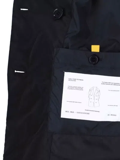 Aspesi Blazer In Denim Di Cotone - Denim In Blue