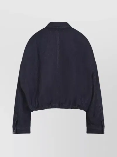 Dries Van Noten Cotton Denim Vesto Jacket