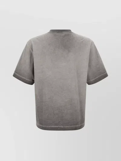 Off-white T-shirt With Logo In Gray