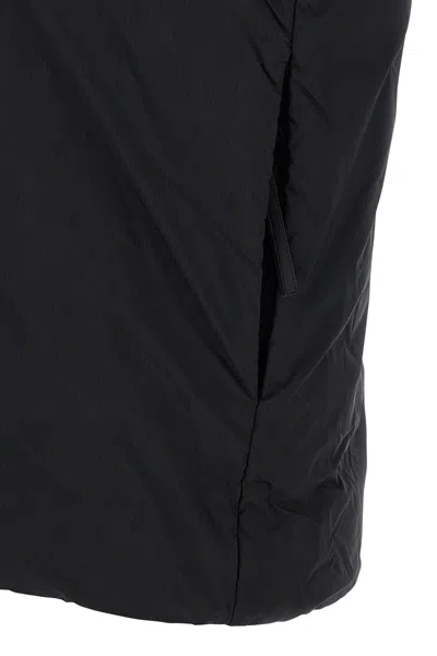 Canada Goose Quilted Sleeveless High Collar Vest In Black