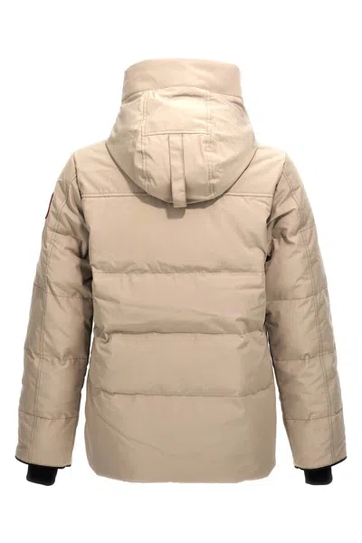 Canada Goose Macmillan Puffer Jackets Gray In Neutral