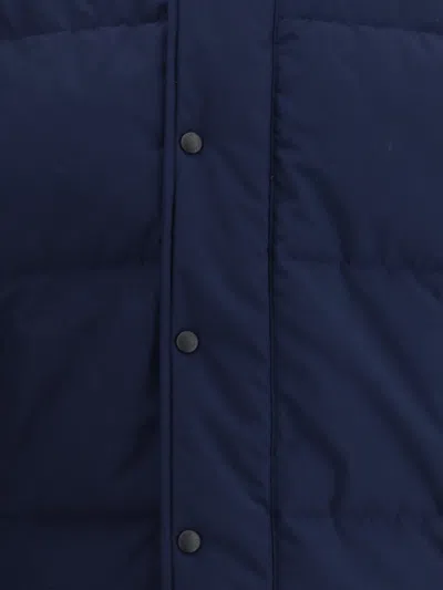 Canada Goose Men Parka Bayview In Blue