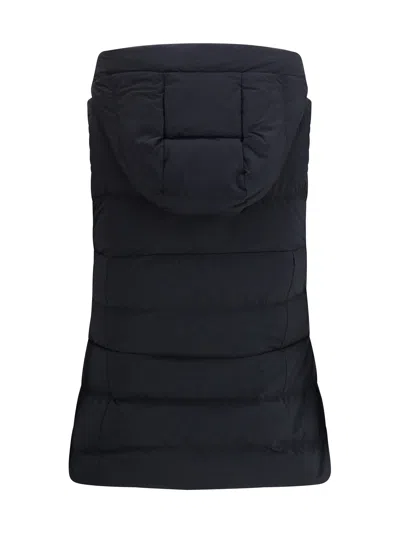 Canada Goose Women Clair Black Label Padded Vest In Black
