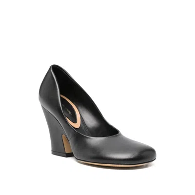 Dries Van Noten Slip-on High Heels In Black