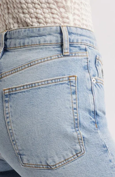 Frame The Pixie Arrow High Waist Bootcut Jeans In Gray