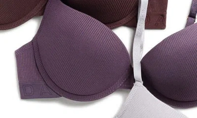 Danskin Assorted 3-pack Microfiber Bras In Multi
