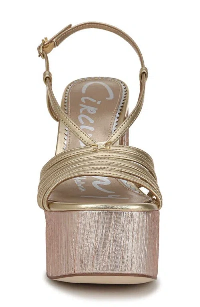 Circus Ny By Sam Edelman Siena Platform Dress Sandals In Multi