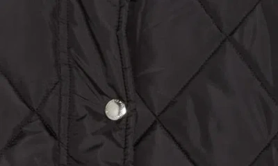 Sam Edelman Patch Pocket Quilted Jacket In Black