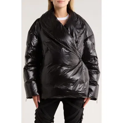 Helmut Lang Apex Down Cocoon Jacket In Black