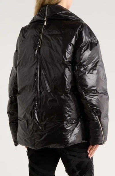 Helmut Lang Apex Down Cocoon Jacket In Black