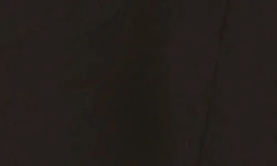 Helmut Lang Asymmetric Scarf Hem Virgin Wool Dress In Black