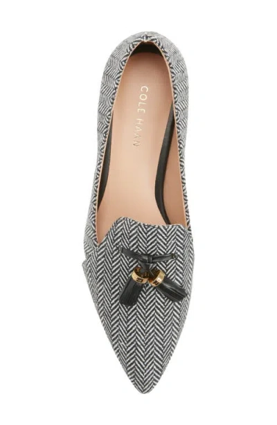 Cole Haan Vanya Tassel Flat In Multi
