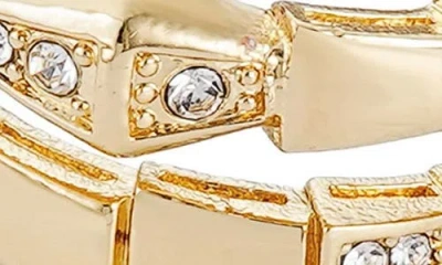Adornia 14k Gold Plated Snake Wrap Ring In Gold