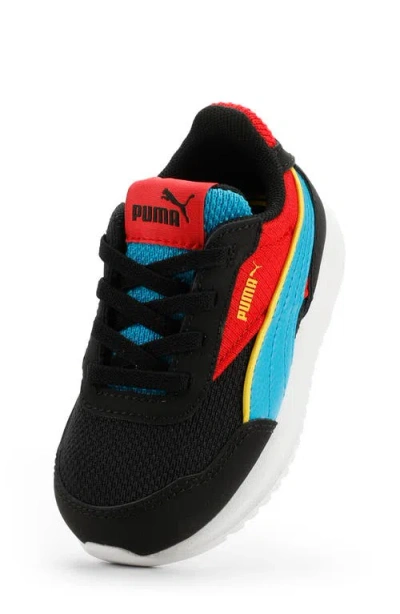 Puma Kids' R78 Gravity Sneaker In Black