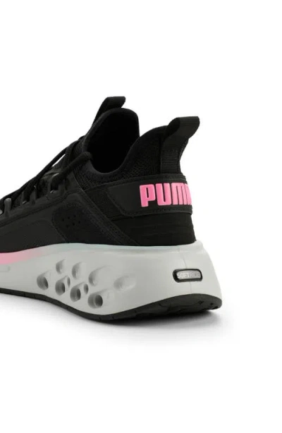 Puma Softride Frequence Street Sneaker In Black
