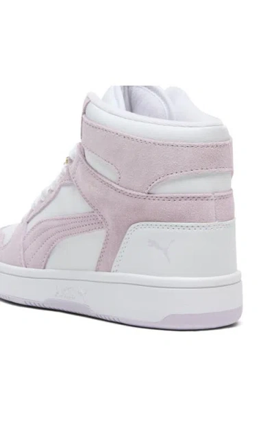 Puma Rebound Layup High Top Sneaker In Multi