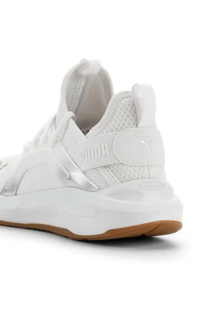 Puma Softride Enzo 5 Womens Running Shoes In White