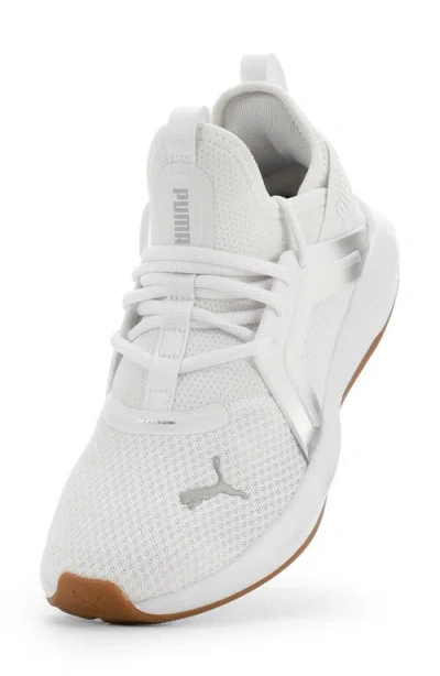 Puma Softride Enzo 5 Womens Running Shoes In White