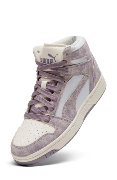 Puma Rebound Layup High Top Sneaker In Multi