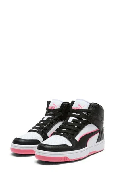 Puma Rebound Layup High Top Sneaker In Multi